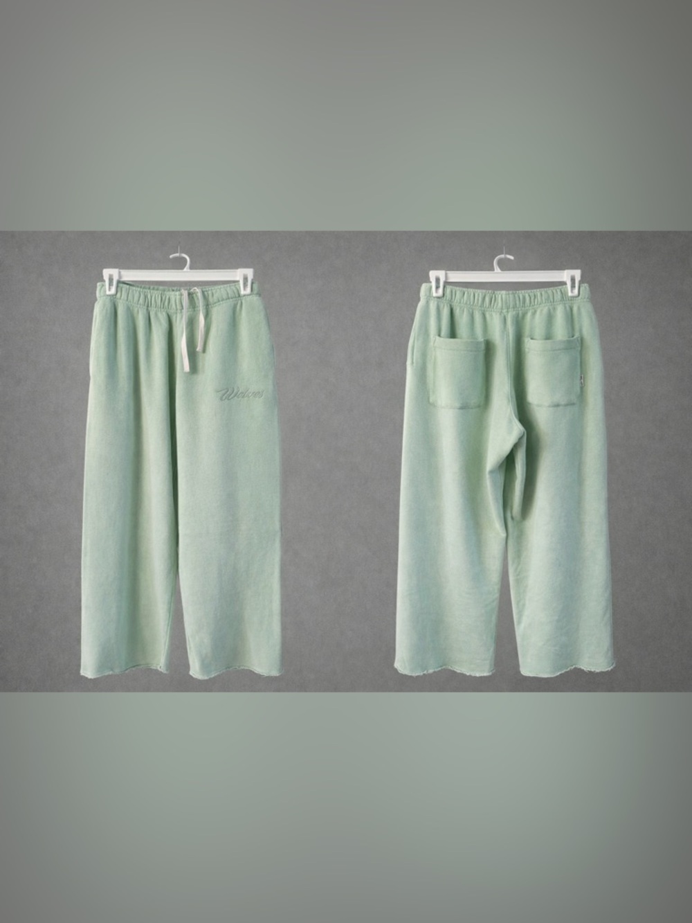 Darc Sport Mint Green Drawstring Relaxed Track Pants